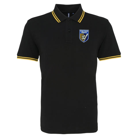 Retro Small Heath Alliance Embroidered Tipped Polo Shirt