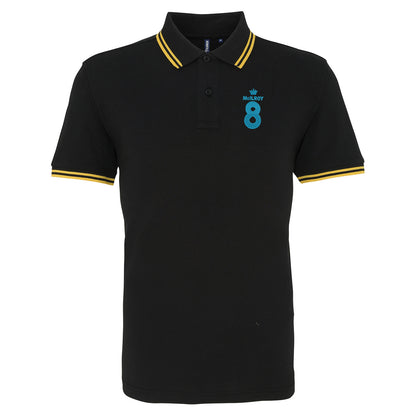 McIlroy 8 Embroidered Tipped Polo Shirt