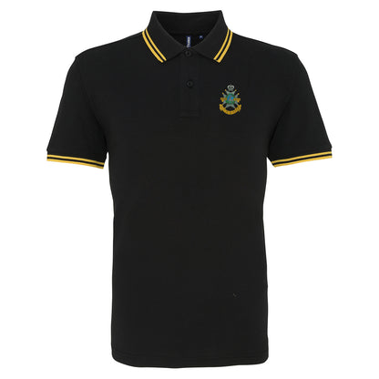 Sherwood Foresters Embroidered Tipped Polo Shirt