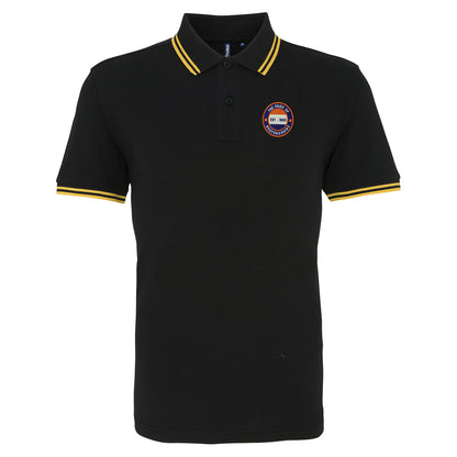 Luton Pride of Bedfordshire Embroidered Tipped Polo Shirt