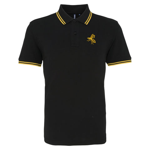 Retro Wasps 1867 Embroidered Tipped Polo Shirt