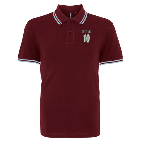 Di Canio 10 Embroidered Tipped Polo Shirt