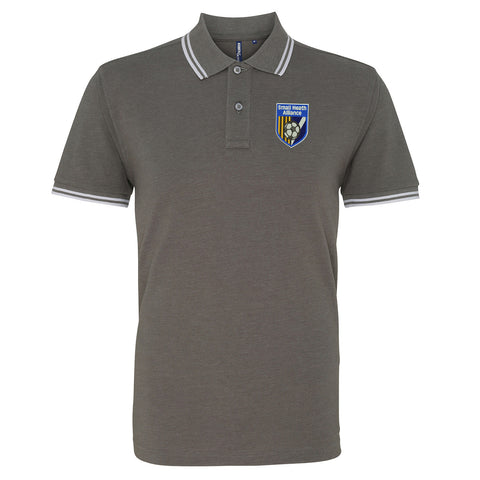 Retro Small Heath Alliance Embroidered Tipped Polo Shirt