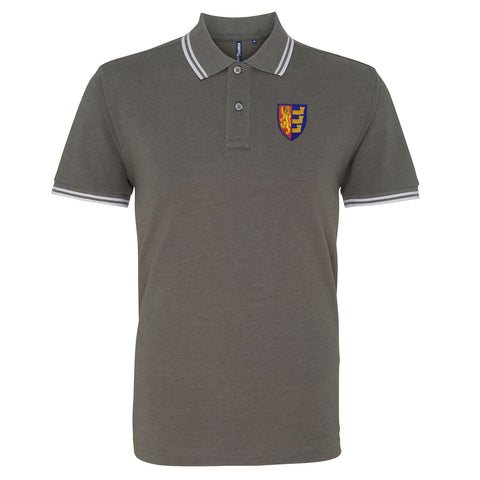 Retro Ipswich 1888 Embroidered Tipped Polo Shirt