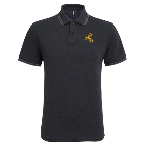 Retro Wasps 1867 Embroidered Tipped Polo Shirt