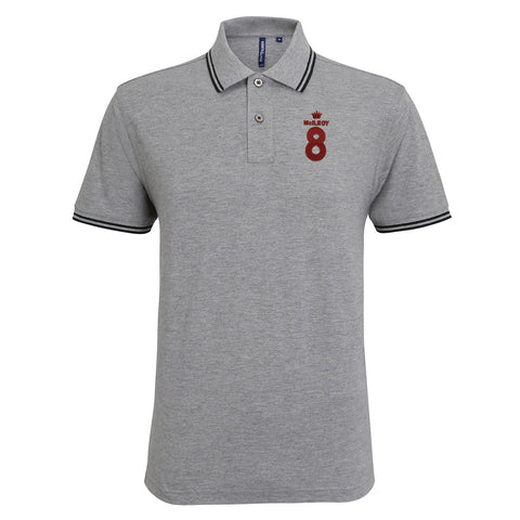 McIlroy 8 Embroidered Tipped Polo Shirt