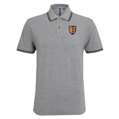 Retro Ipswich 1888 Embroidered Tipped Polo Shirt