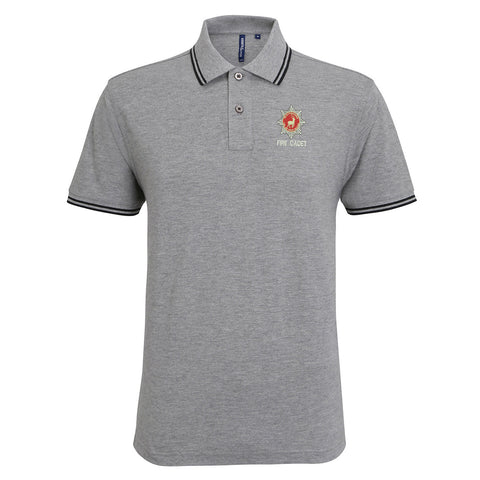 Hertfordshire Fire Service Fire Cadet Embroidered Tipped Polo Shirt