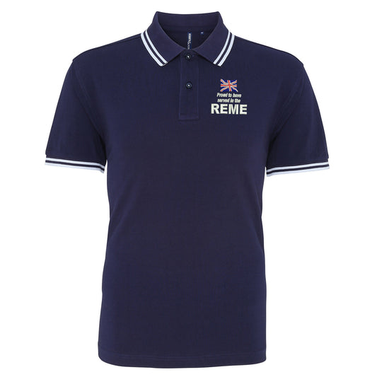 Proud to Have Served in The REME Polo Shirt