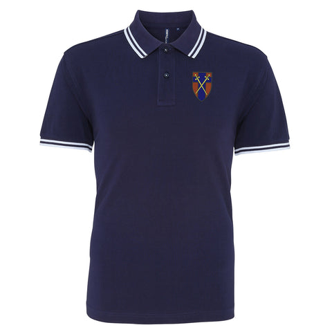 British Forces Germany Embroidered Tipped Polo Shirt