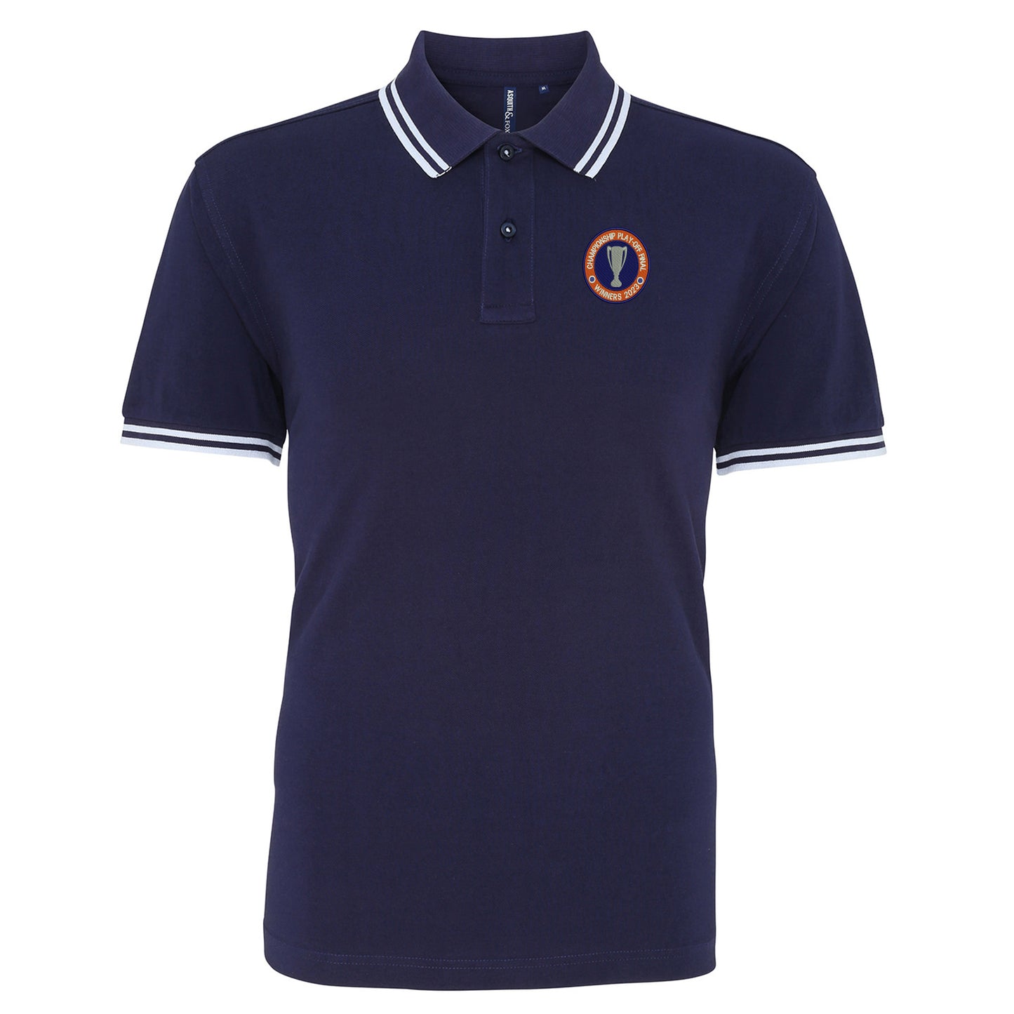 Championship Play-off Final Winners 2023 Embroidered Tipped Polo Shirt