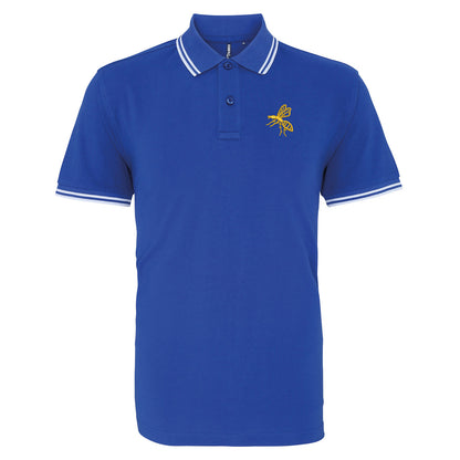 Retro Wasps 1867 Embroidered Tipped Polo Shirt