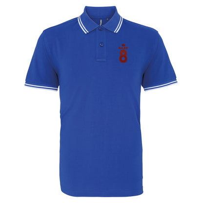 McIlroy 8 Embroidered Tipped Polo Shirt