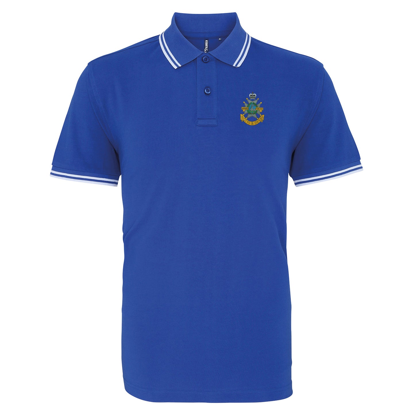 Sherwood Foresters Embroidered Tipped Polo Shirt