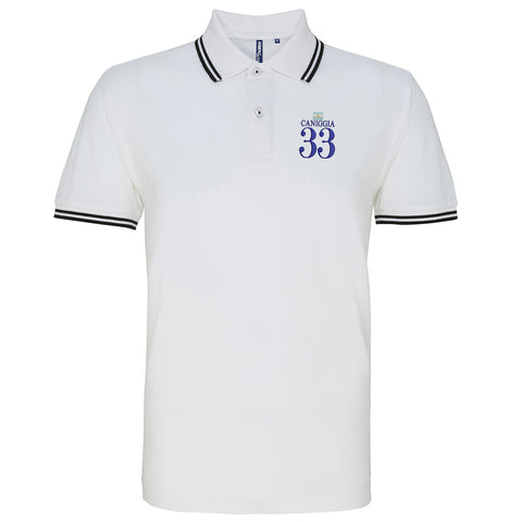 Caniggia 33 Embroidered Tipped Polo Shirt