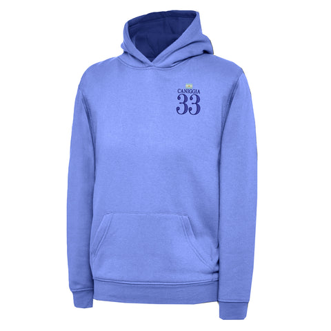 Caniggia 33 Embroidered Children's Hoodie