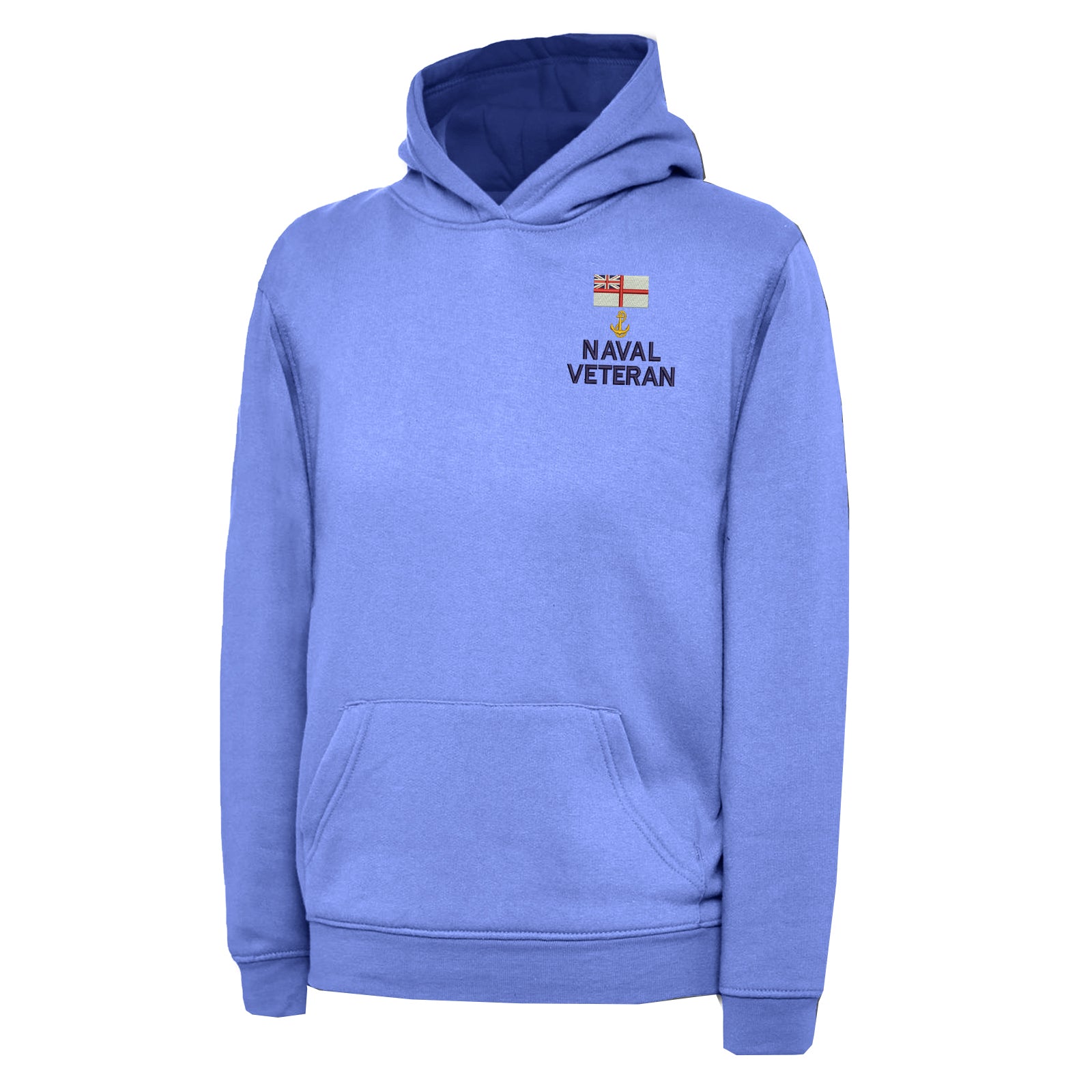 White Ensign Naval Anchor Veteran Children's Hoodie