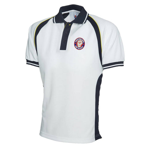 Northern Soul Keep The Faith Embroidered Polyester Sports Polo Shirt