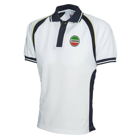 Laverda Embroidered Polyester Sports Polo Shirt