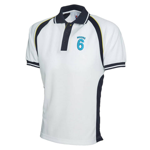 Moore 6 Embroidered Polyester Sports Polo Shirt