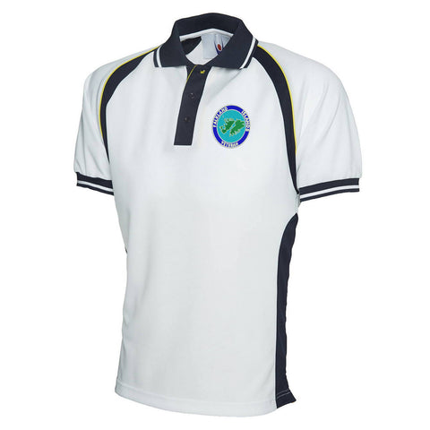 Falkland Islands Veteran Embroidered Polyester Sports Polo Shirt