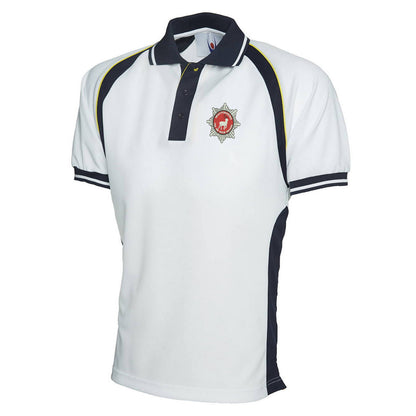 Hertfordshire Fire Service Embroidered Polyester Sports Polo Shirt