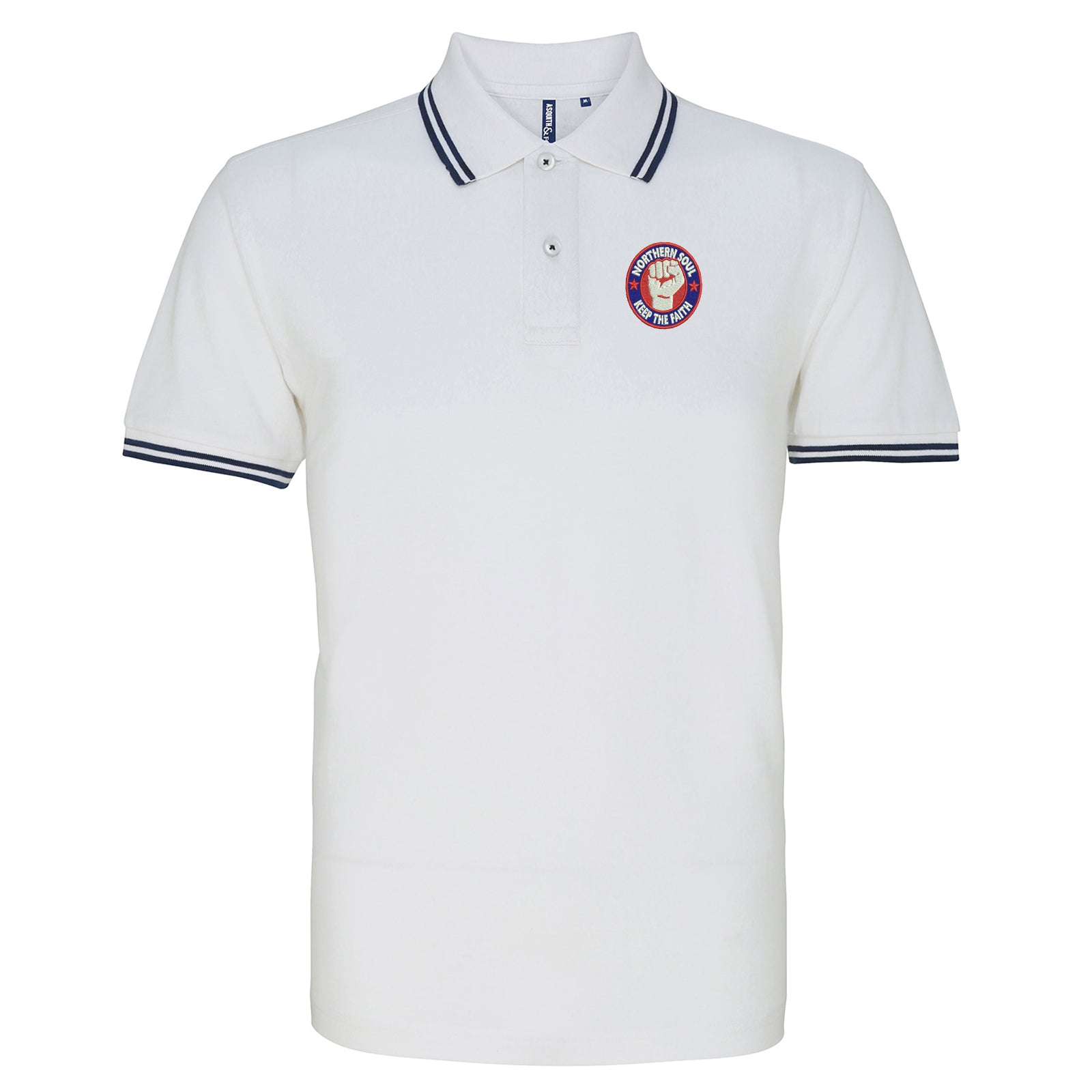 Northern Soul Keep The Faith Polo Shirt