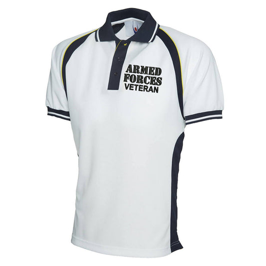 Armed Forces Veteran Sports Polo Shirt