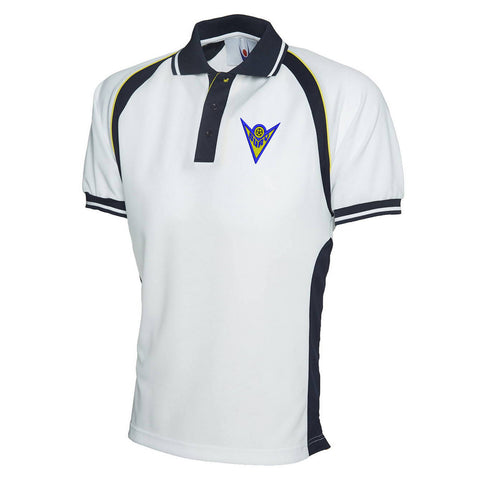 Retro Bury 1974 Embroidered Polyester Sports Polo Shirt