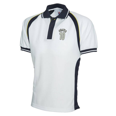 Goater 10 Embroidered Sports Polo Shirt