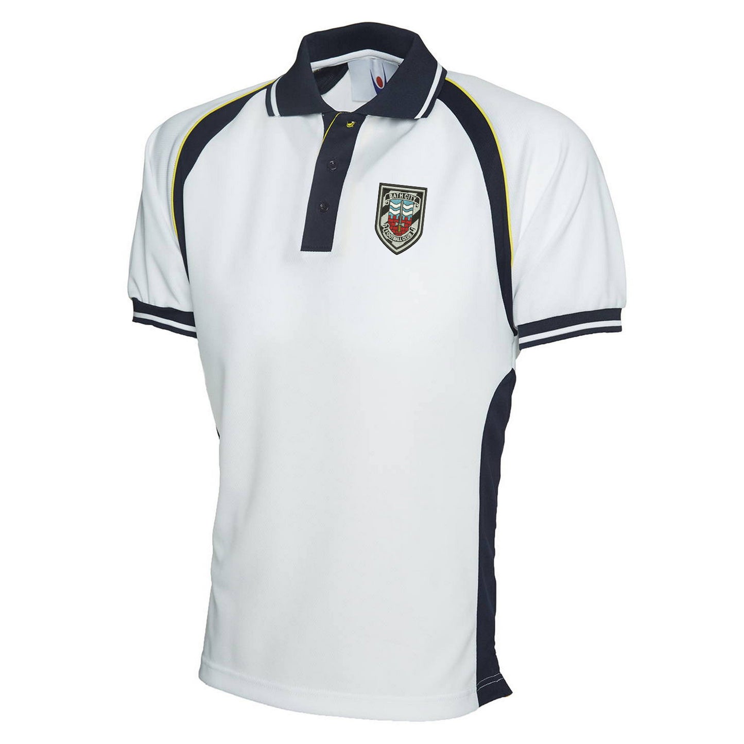 Retro Bath City Embroidered Polyester Sports Polo Shirt