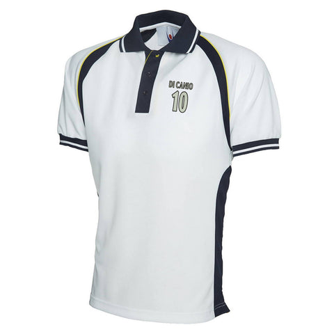 Di Canio 10 Embroidered Polyester Sports Polo Shirt