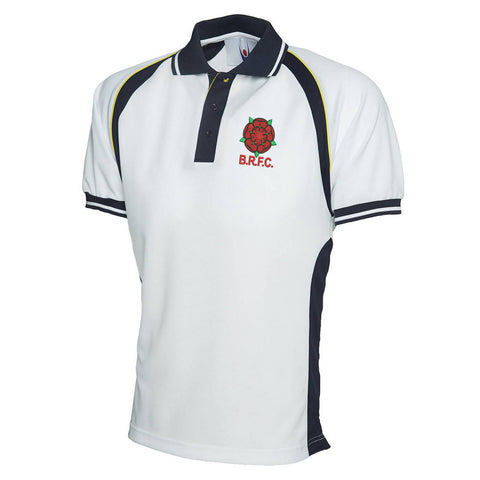 Retro Blackburn 1974 Embroidered Polyester Sports Polo Shirt