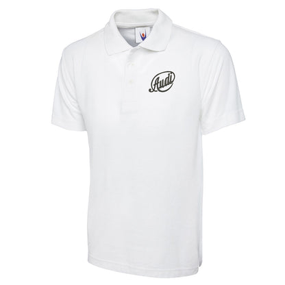 Retro Audi 1909 Embroidered Classic Polo Shirt