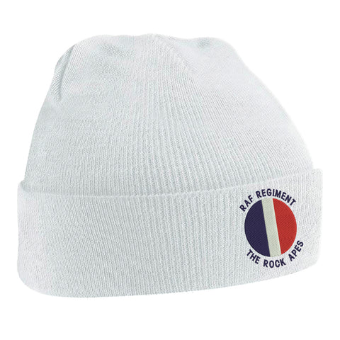 RAF Regiment The Rock Apes TRF Embroidered Beanie Hat