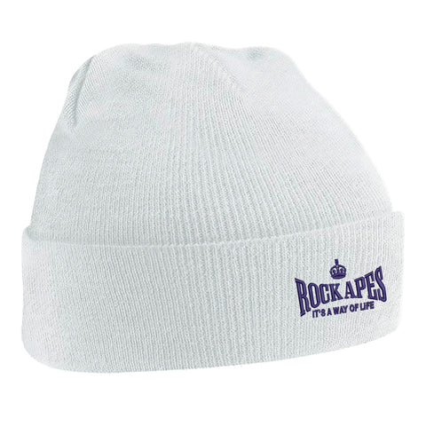 Rock Apes It's a Way of Life Embroidered Beanie Hat