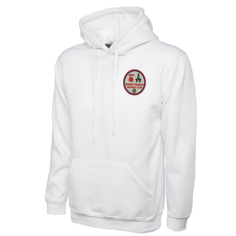 Retro Christ Church FC Embroidered Hoodie