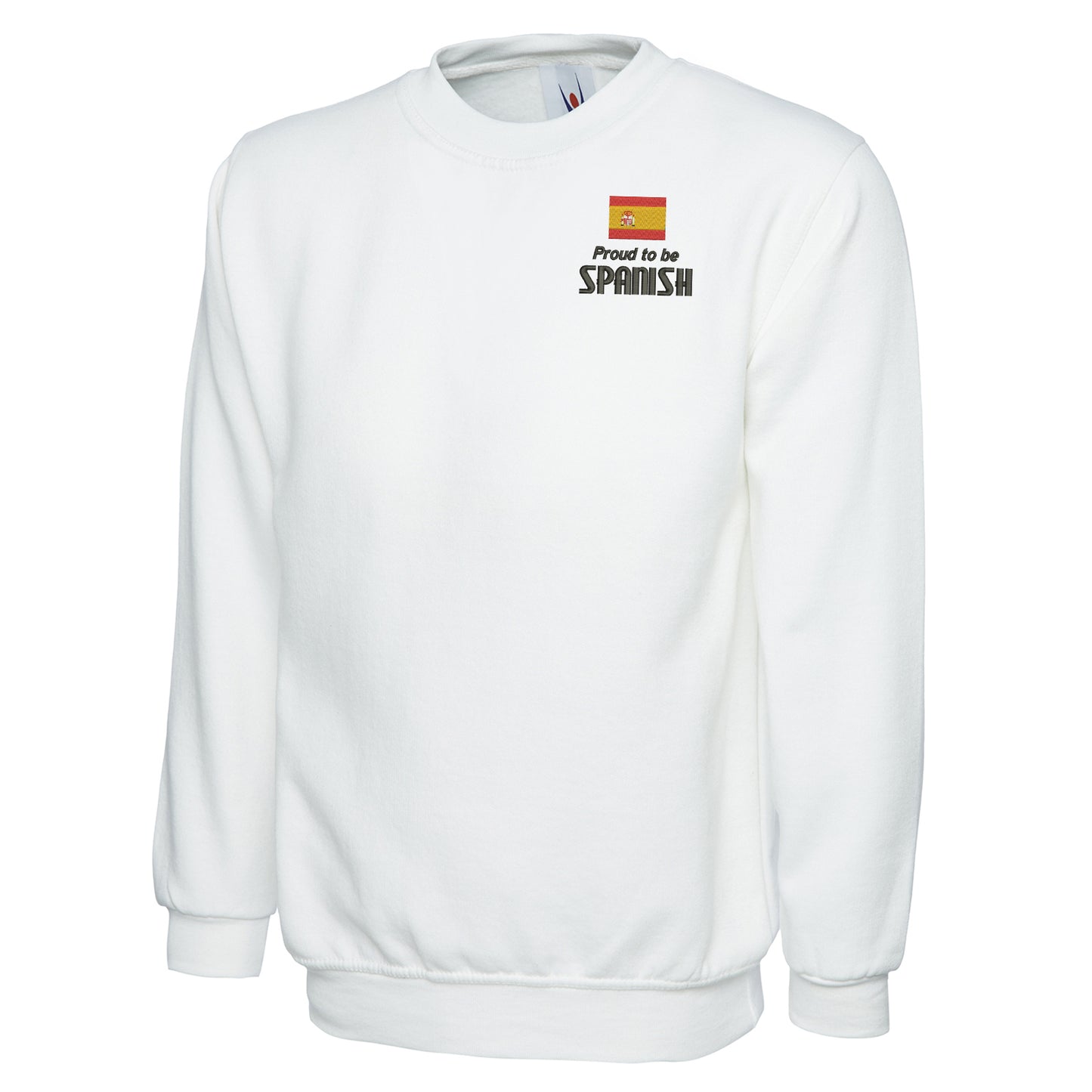 Proud to be Spanish Embroidered Classic Sweatshirt