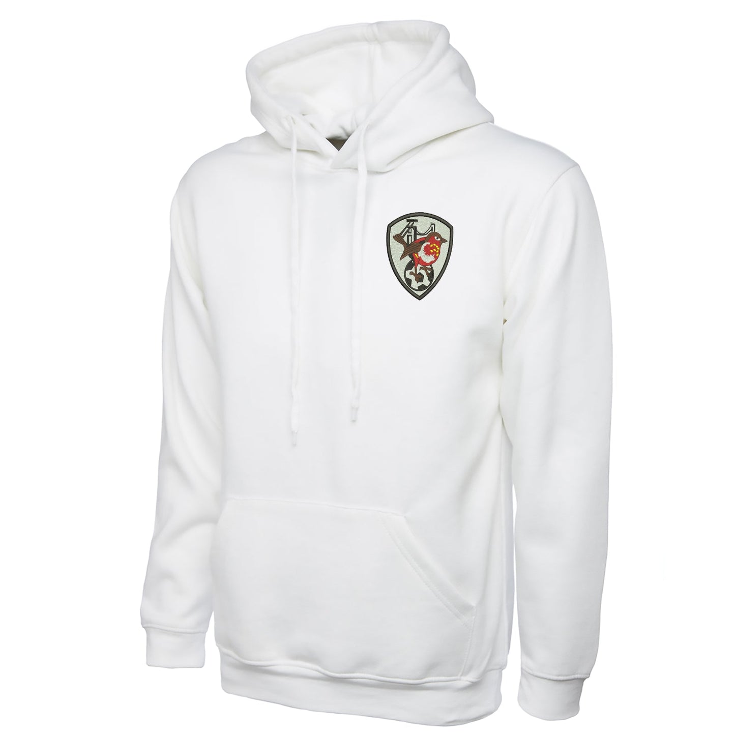 Retro Bristol City 1976 Embroidered Classic Hoodie