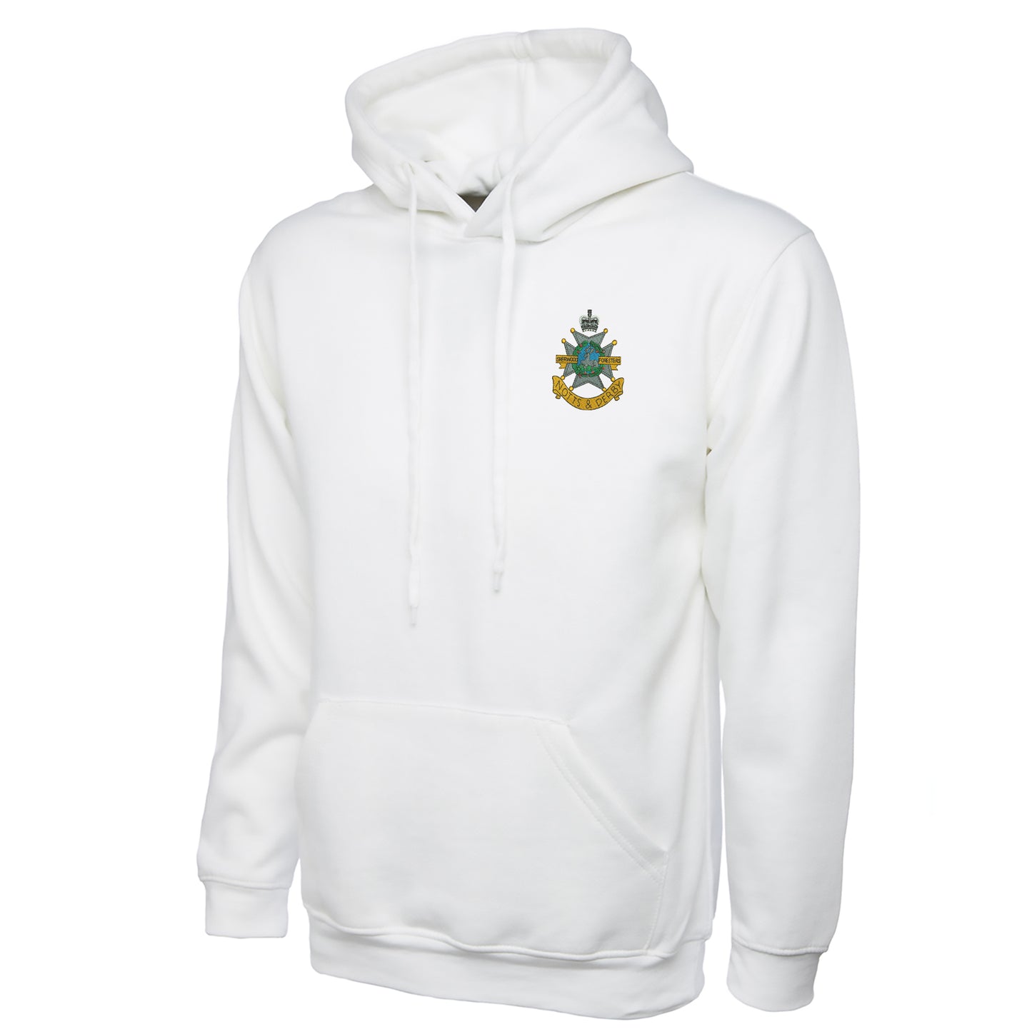 Sherwood Foresters Embroidered Classic Hoodie