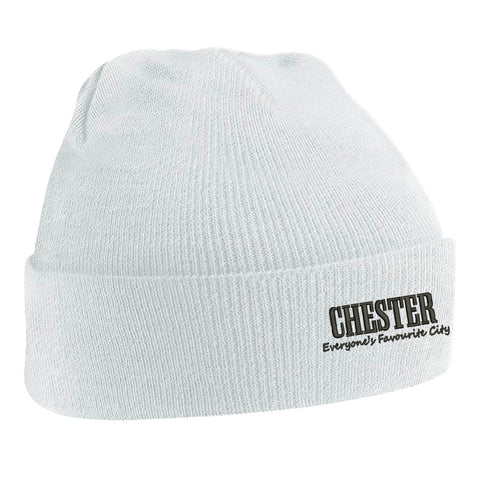 Chester Everyone's Favourite City Embroidered Beanie Hat