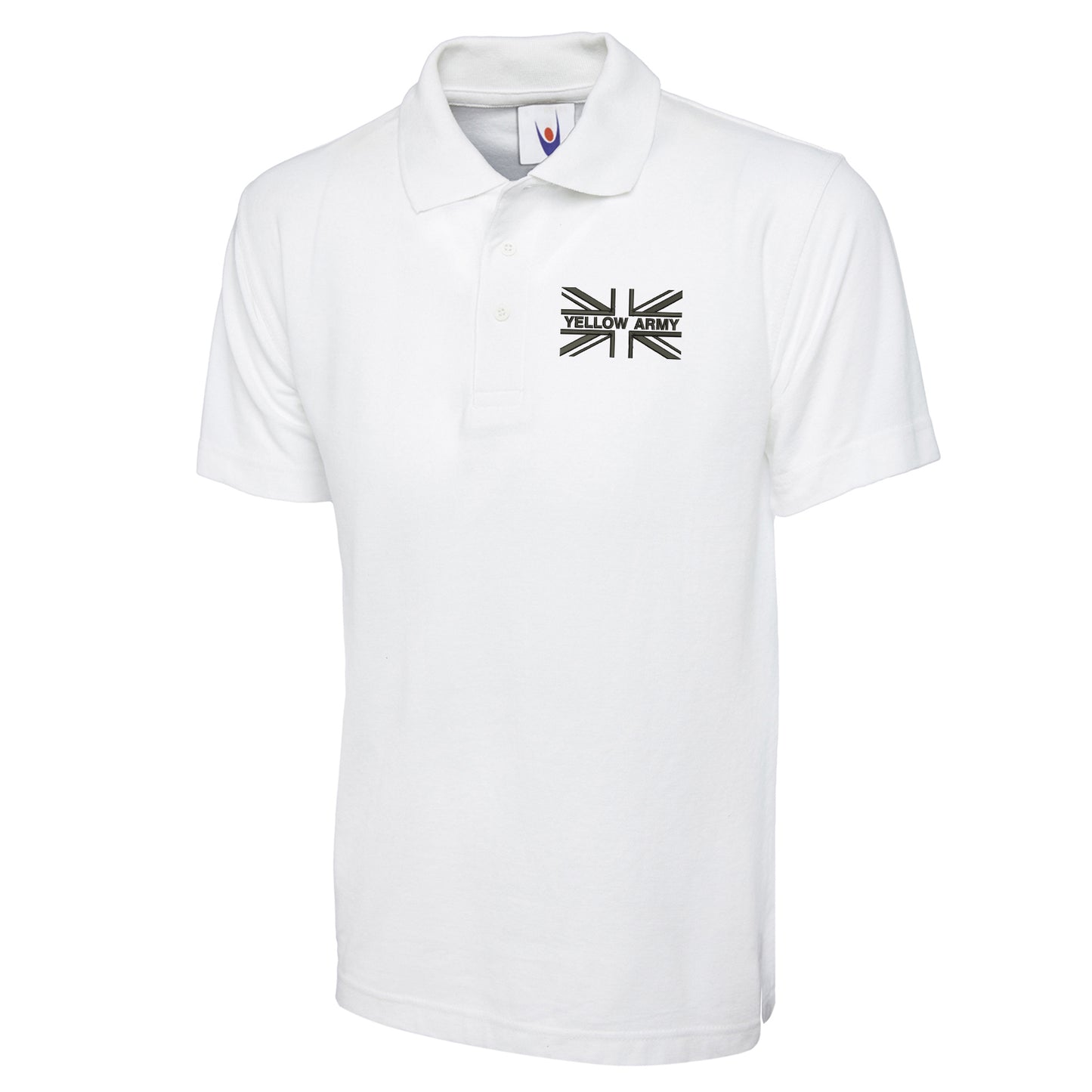 Yellow Army Union Jack Polo Shirt