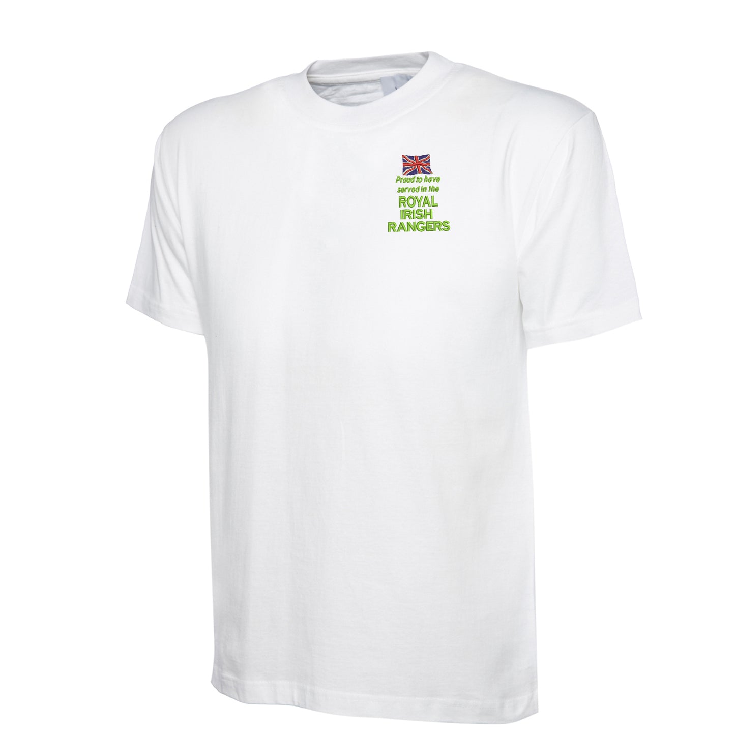 Proud to Have Served in The Royal Irish Rangers Embroidered Children's T-Shirt