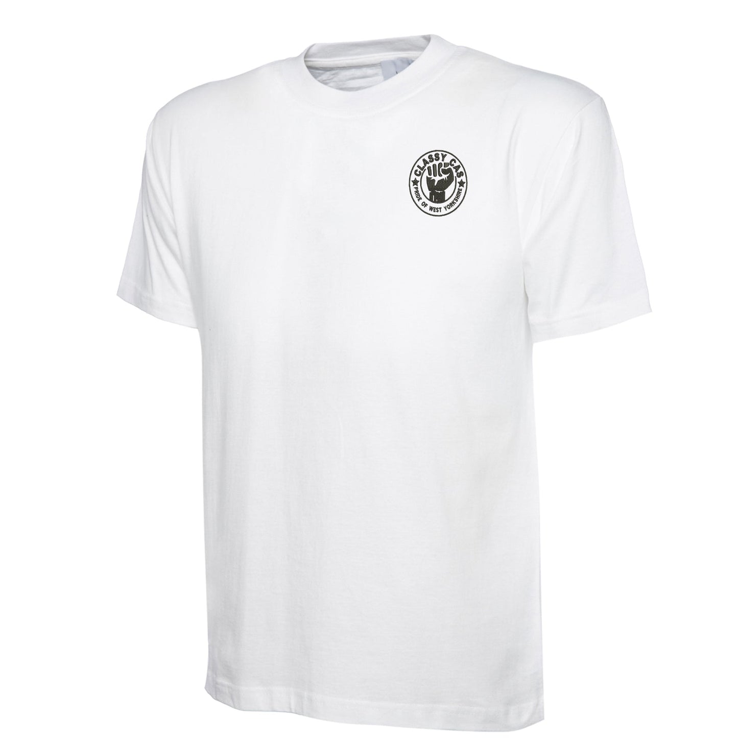 Classy Cas Pride of West Yorkshire Embroidered Classic T-Shirt