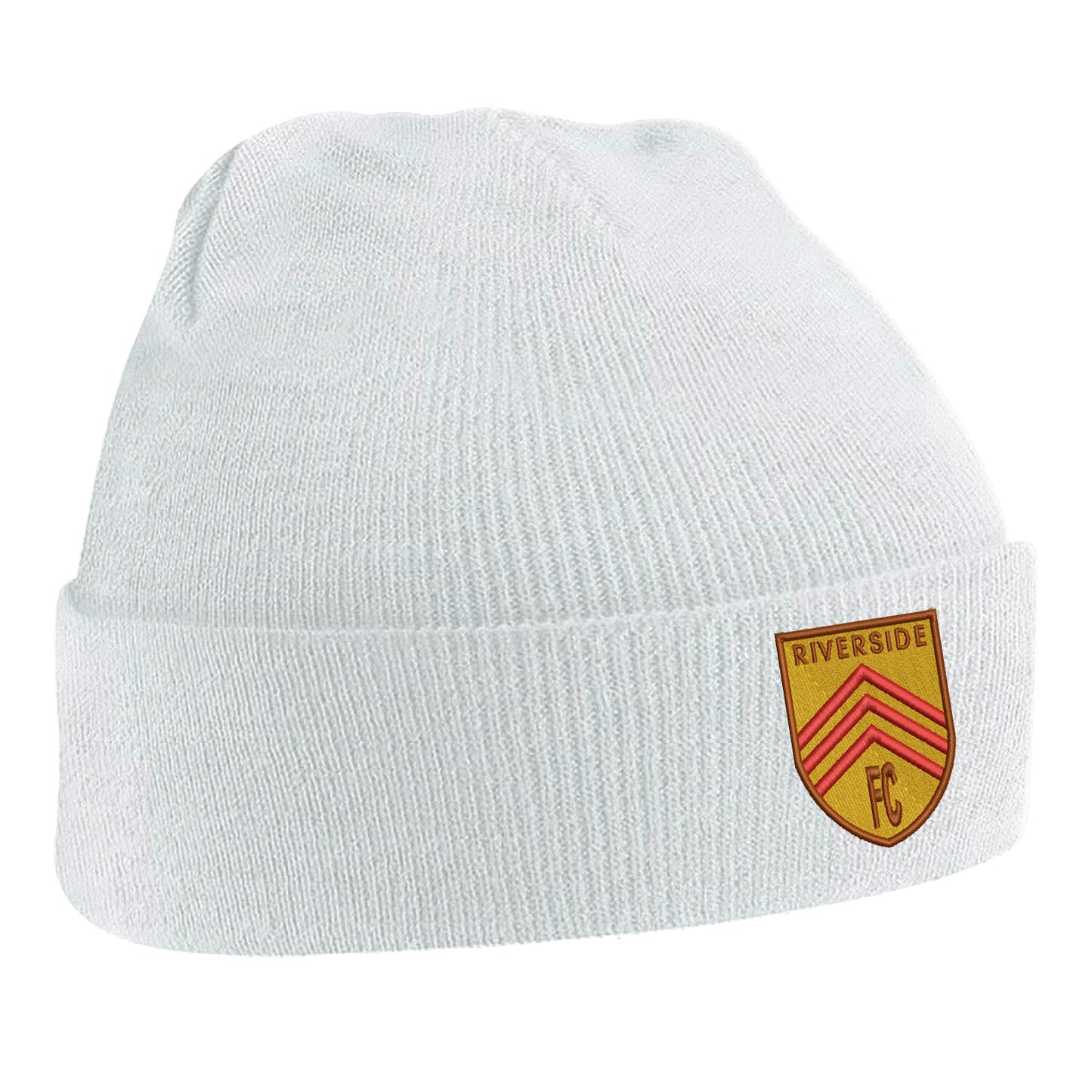 Retro Riverside FC Embroidered Beanie Hat