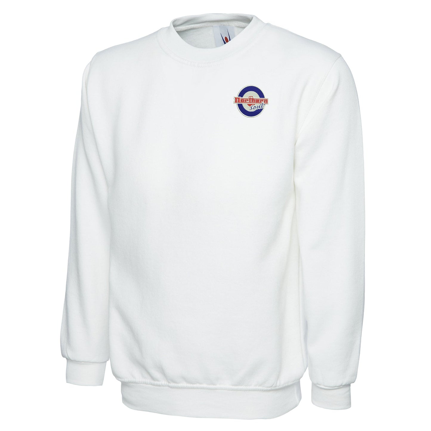 Northern Soul Roundel Embroidered Classic Sweatshirt