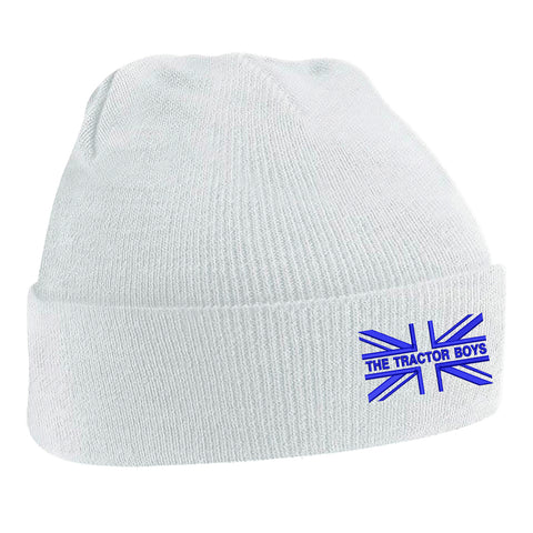 The Tractor Boys Union Jack Embroidered Beanie Hat