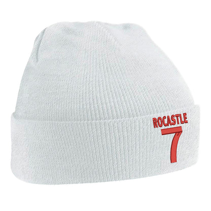 Rocastle 7 Embroidered Beanie Hat