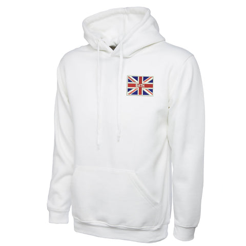 Bath Union Jack Embroidered Classic Hoodie