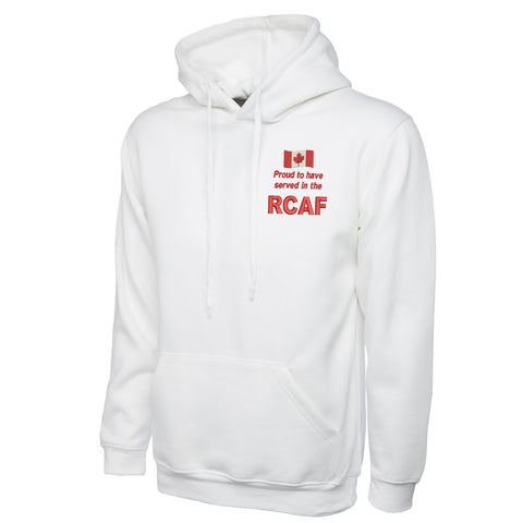 Proud to Have Served in The RCAF Embroidered Classic Hoodie